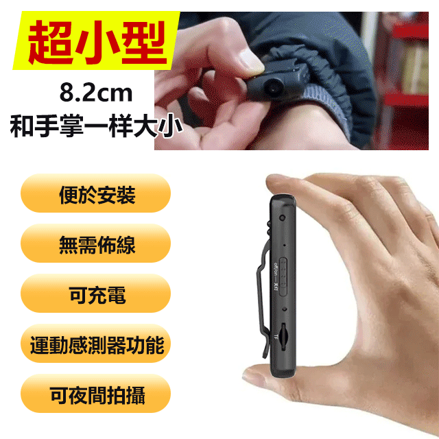 智能4K超清紅外夜視錄音錄像記錄儀手機回放/一鍵錄製/夜晚慧能紅外/隨時隨地都可以使用 智能4K超清紅外夜視錄音錄像記錄儀手機回放/一鍵錄製/夜晚慧能紅外/隨時隨地都可以使用