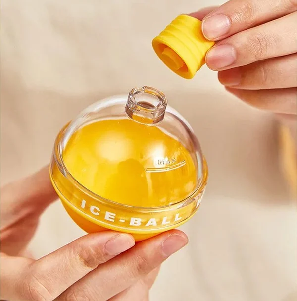 創意小燈泡冰球模具/6cm大冰球，慢慢融化/輕鬆脫模，不易融化